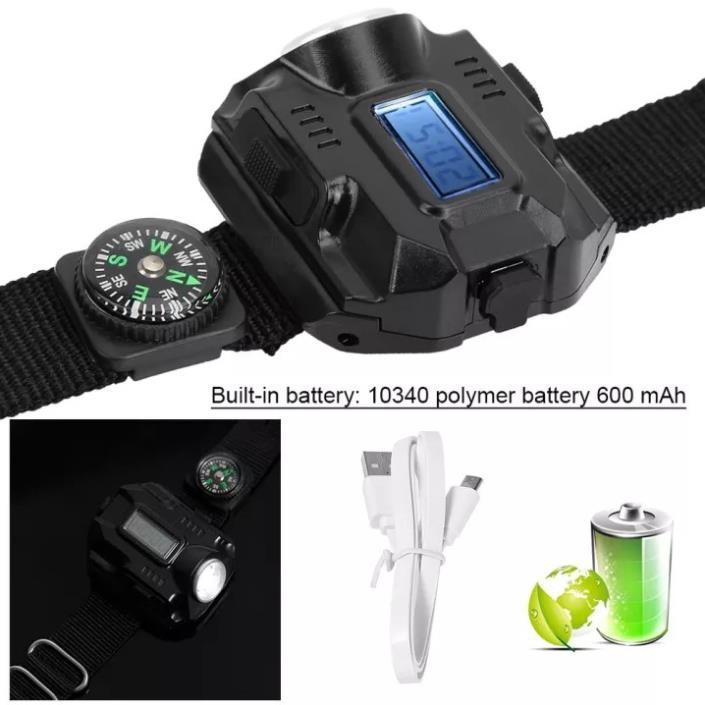 ĐỒNG HỒ PHƯỢT 2 IN 1 WRISTLIGHT Tiện Lợi