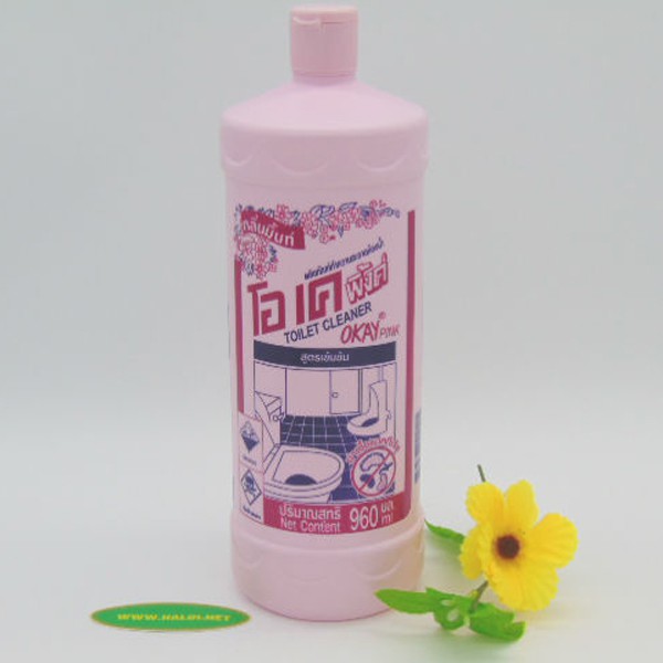 Nước tẩy rửa toilet Okay Pink 960ml Thái Lan