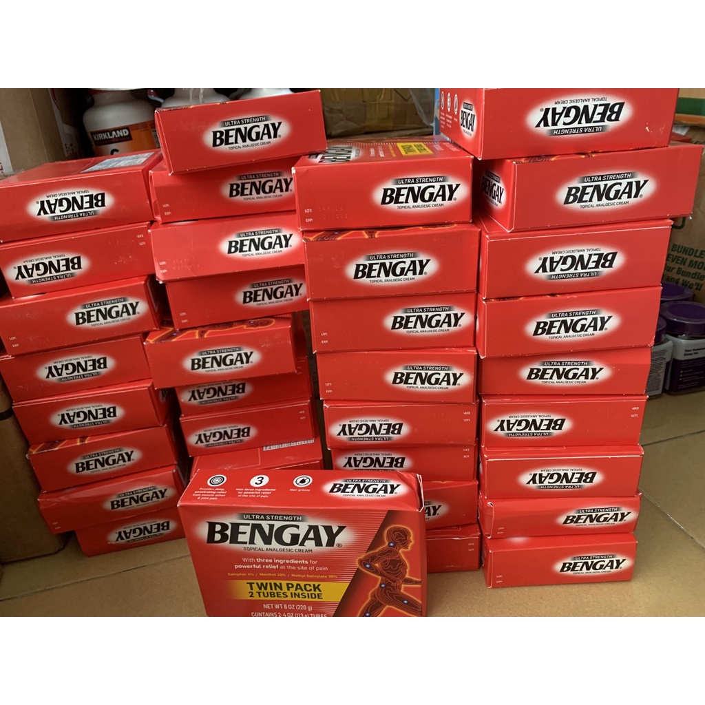 Kem xoa bóp Bengay Ultra Strength 113g của Mỹ
