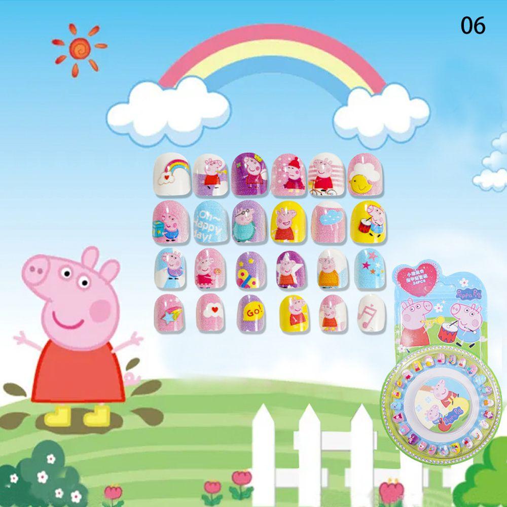 OCEANMAP Miếng Dán Trang Trí Móng Tay Hình Kỳ Lân Dễ Thương DIY