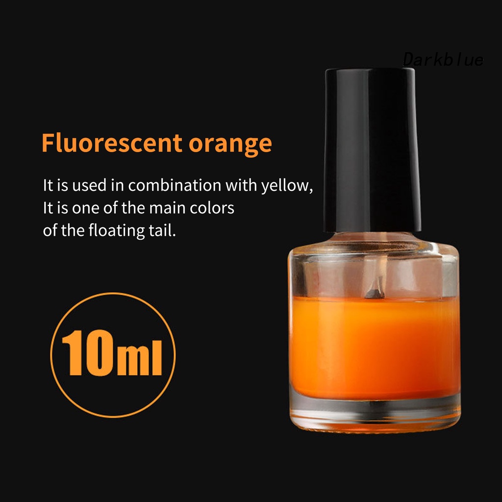 Sơn phao câu cá màu dạ quang bắt mắt không thấm nước 10ml