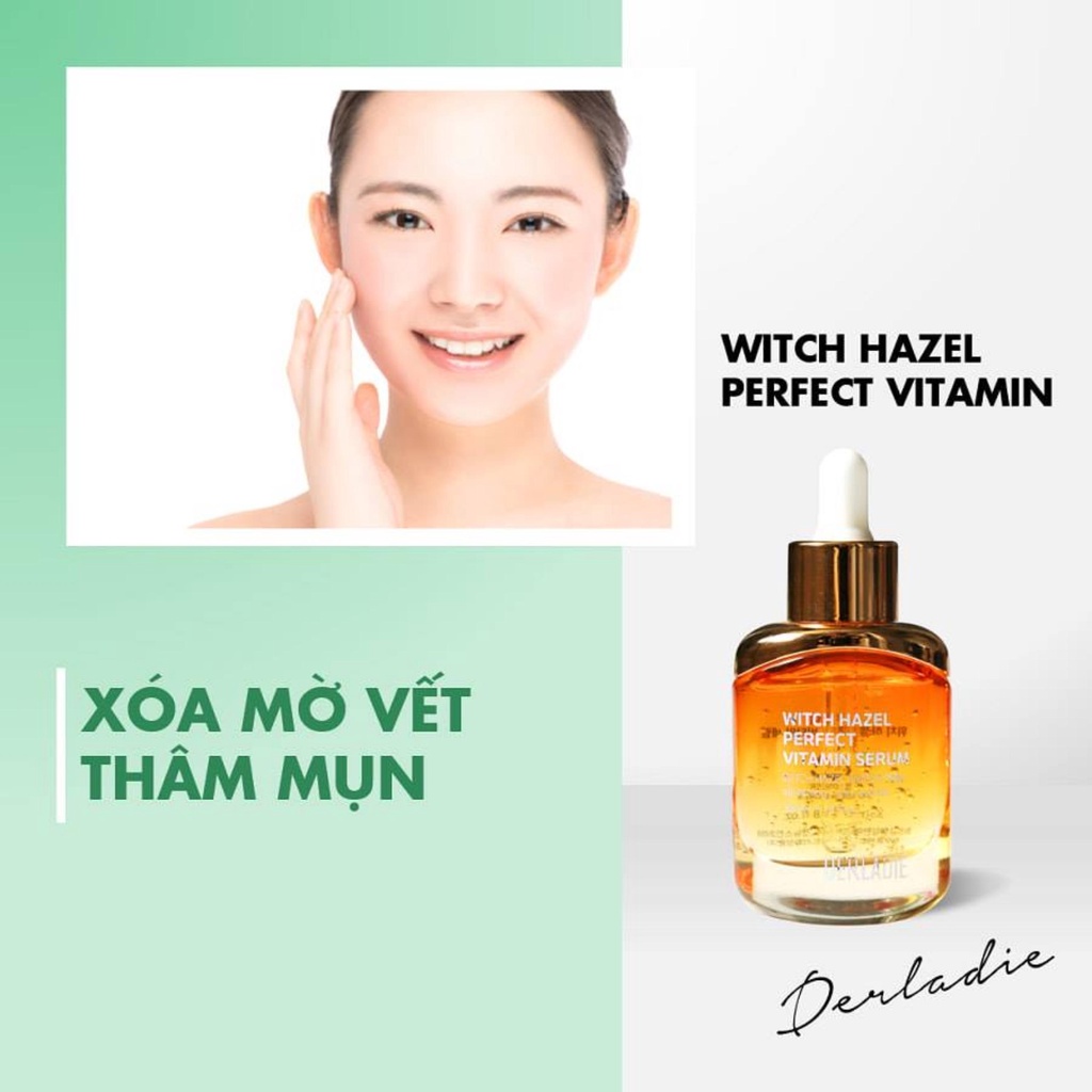 Combo Derladie (Sữa Rửa Mặt + Nước Tẩy Trang + Toner Nước Hoa Hồng) Kem Dưỡng Ẩm Da &amp; Xà Phòng &amp; Serum Dưỡng Da Cao Cấp