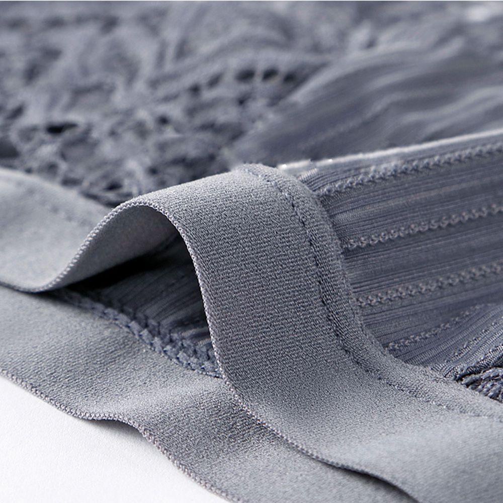 Quần Lót Cotton Lưng Thấp Phối Ren Quyến Rũ Cho Nữ