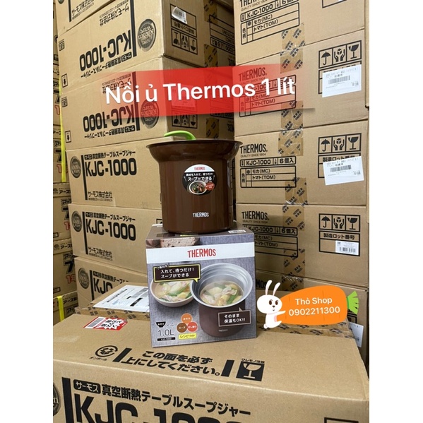 Nồi ủ Thermos 1L nội địa Nhật