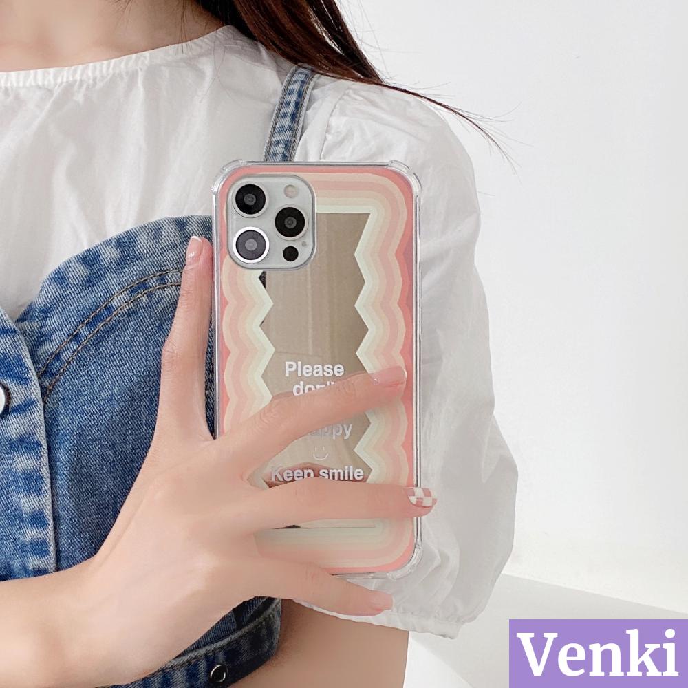 Ốp điện thoại TPU dẻo tráng gương họa tiết hình bánh kem chuyển màu phổ biến bảo vệ camera thích hợp cho iPhone