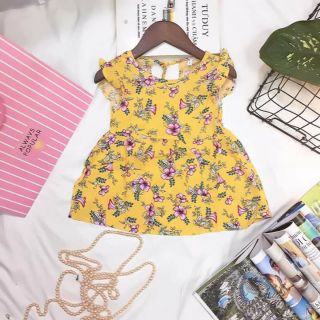 Váy lanh lụa cực mềm ,mát cho bé gái