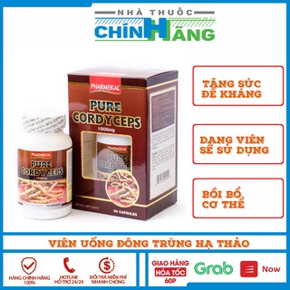 Viên uống đông trùng hạ thảo - Pure CordyCeps Lọ 60 Viên
