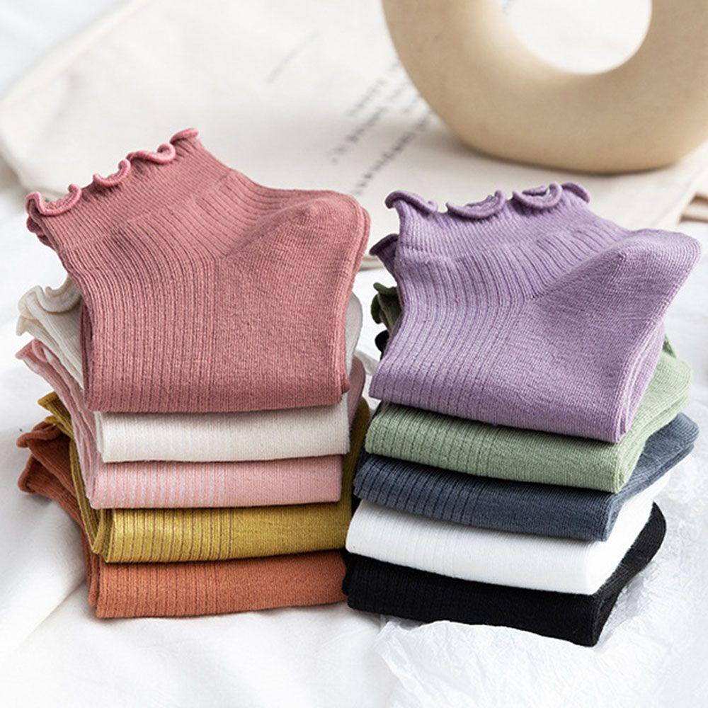 Vớ Cotton Siêu Mỏng Họa Tiết Dễ Thương Hiệu Kat1 Cho Nữ
