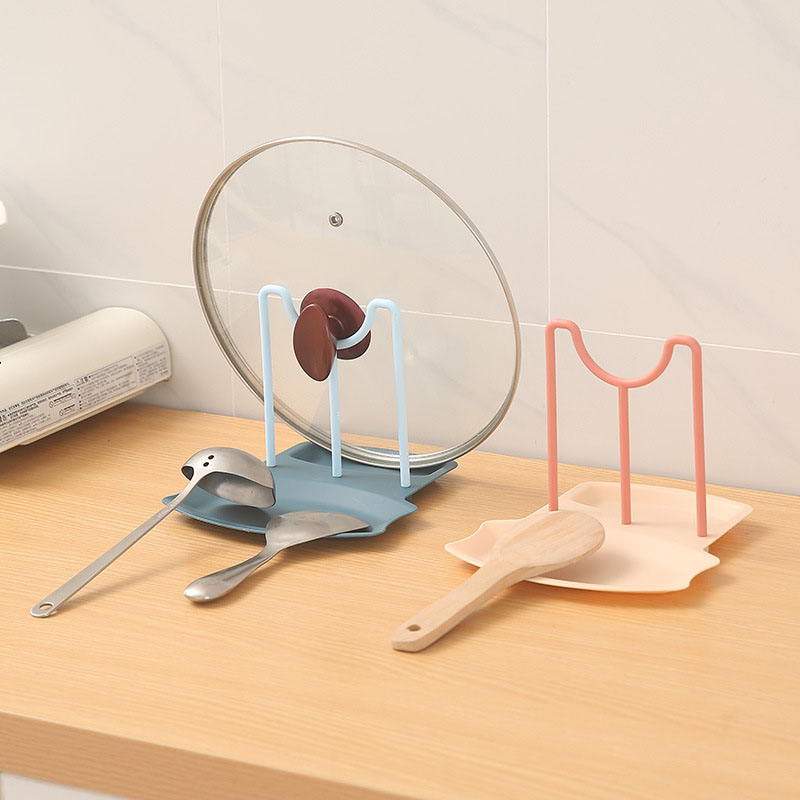 Giá để nắp nồi ngăn nắp tiện lợi dành cho nhà bếp