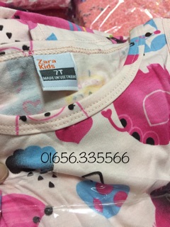 Combo 4 Váy ba lỗ cotton xuất