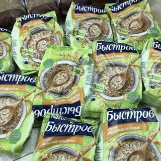 Bột yến mạch cán sẵn Nestle, xách tay Nga 350g