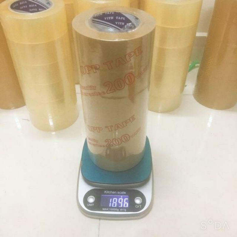 Băng keo loại 200 yard lõi mỏng cuộn 300/333gr