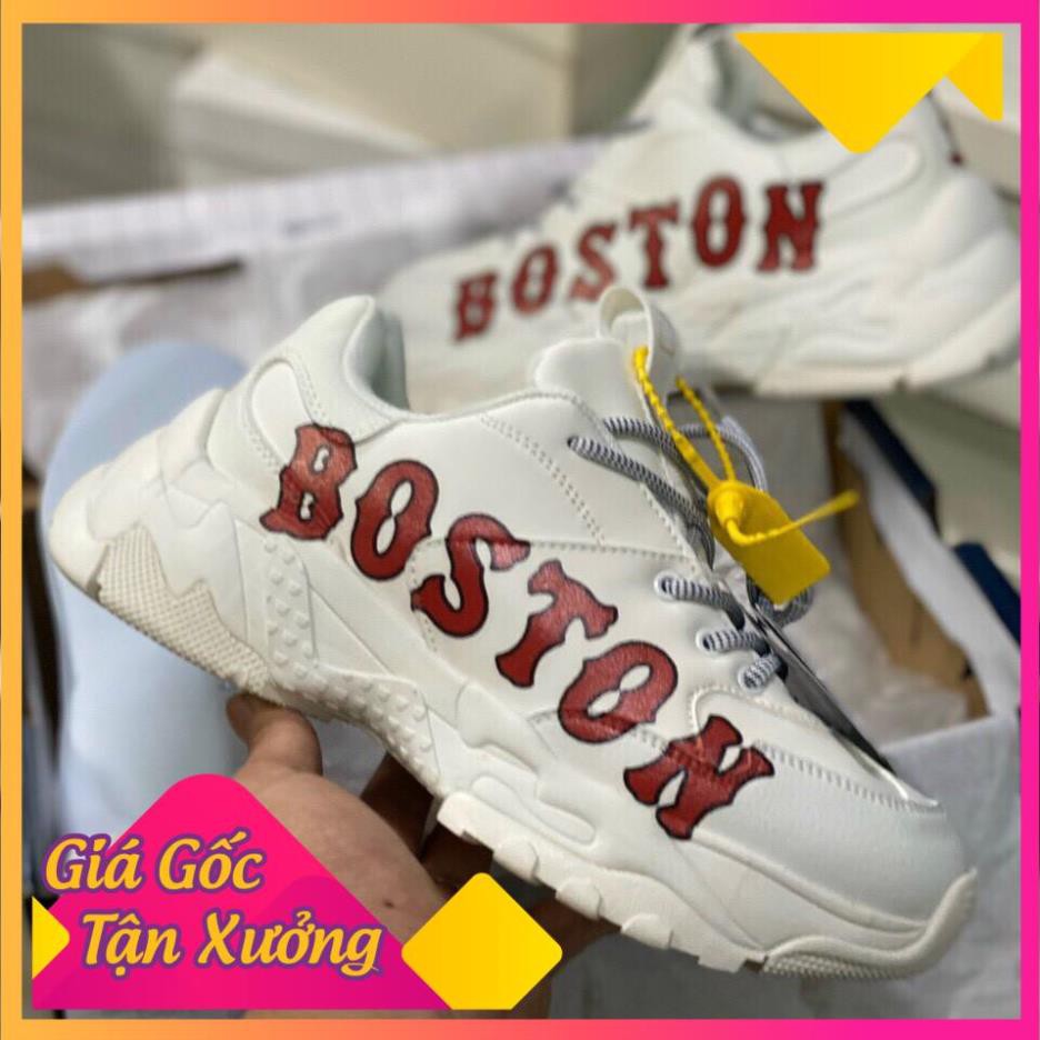 Boston – Giày Boston – Giày Thể Thao Nam Nữ Boston IN 3D Đế Độn [Freeship-Bảo Hành 1 Năm]