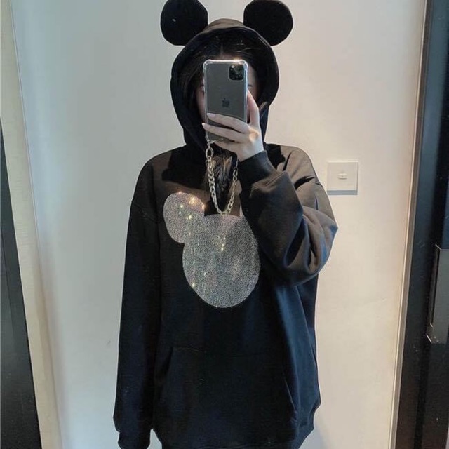 Áo hoodie mickey