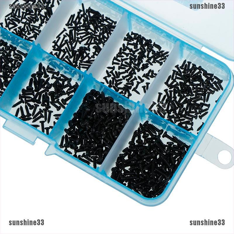 Set 1000 Vít Đầu Tròn Nhỏ M1 M1.2 M1.4 M1.7