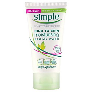 ​Sữa rửa mặt Simple Kind To Skin Moisturising Facial Wash 50ml
