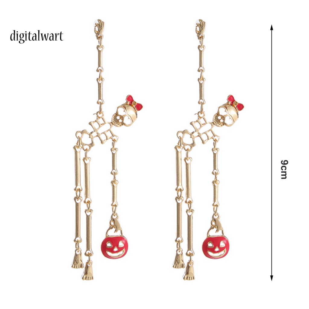 Kỹ Thuật Số| 1 Đôi Bông Tai Hình Ma Phong Cách Punk Dành Cho Nữ