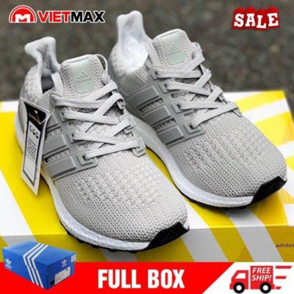 [FREESHIP - SẴN] SALE Giày Thể Thao Ultra Boost 2.0 Xám Full Box (Kèm Hộp) Hàng Sẵn > ✭