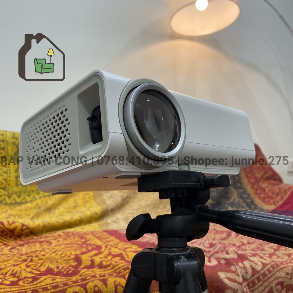 Máy Chiếu YG530 (bản 2022) 1024*600 phân giải thực + kết nối không dây + Rạp Văn Công