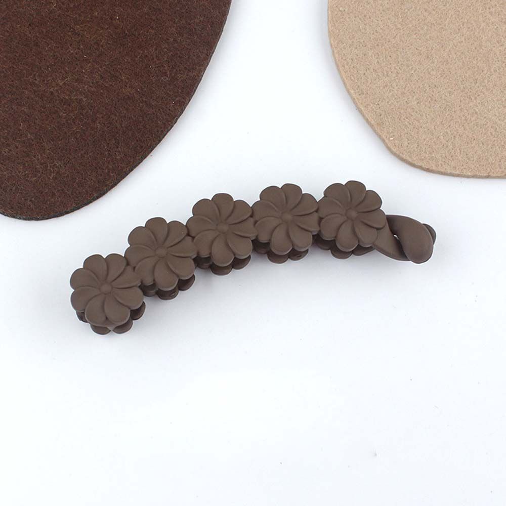 Kẹp tóc hình quả chuối bằng acrylic phong cách Hàn Quốc cổ điển ngọt ngào thời trang cho nữ