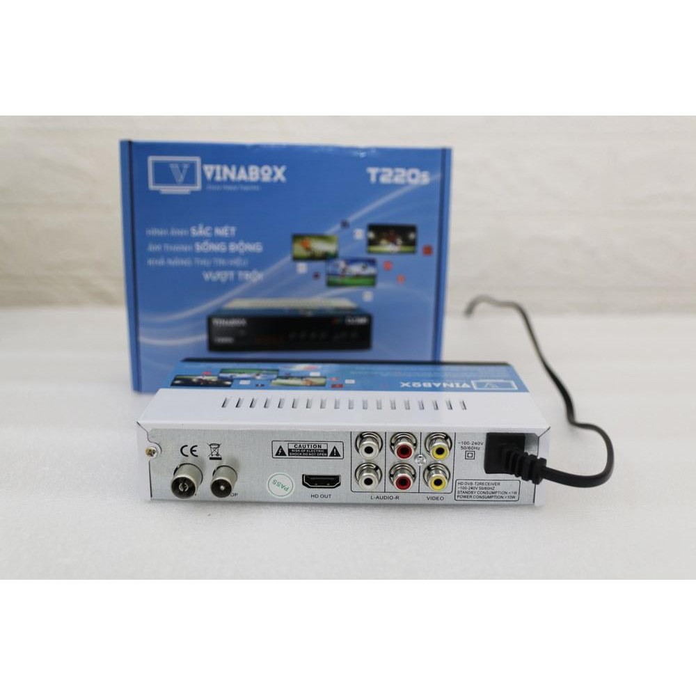 Đầu thu DVBT2 – VINABOX T220s Truyền Hình Số Mặt Đất Miễn Phí - VINABOX T220s