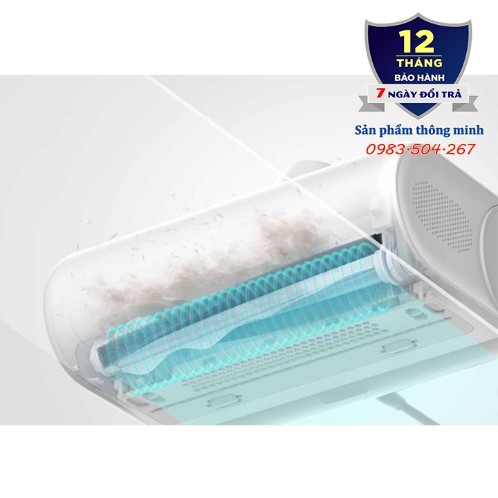 Máy hút bụi Gối Nệm Ga giường Thảm Sofa cầm tay mini Xiaomi Mijia Sterilization - Hút sạch bụi mịn-Khử khuẩn bằng tia UV