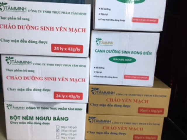 [Combo 3 hộp]Canh Dưỡng Sinh Rong Biển Tâm Minh hộp 55g