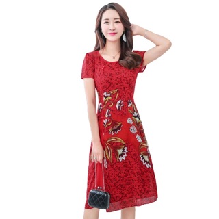 Đầm Trung niên dáng đẹp