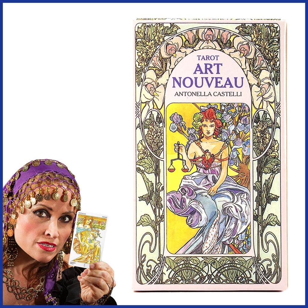 Bộ Bài Tarot Tiếng Anh Nouveau Cho Người Mới Bắt Đầu