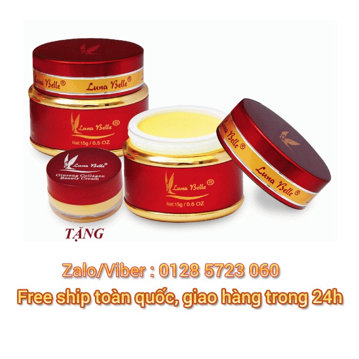Kem Nhân sâm Collagen Luna Belle
