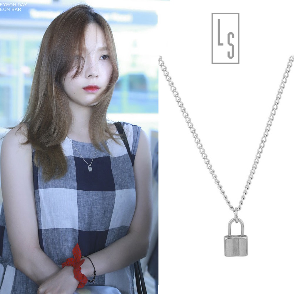 Vòng cổ Korea Jintai khóa nhỏ - Sẵn hàng