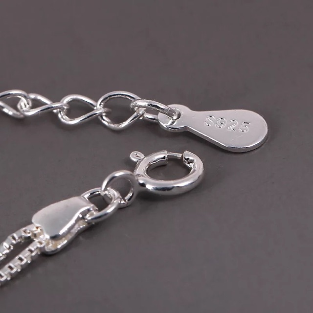 Lắc chân nữ sao đôi bạc italy cao cấp 925 | BigBuy360 - bigbuy360.vn