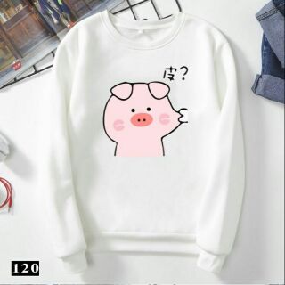 BIG SALE Áo sweater lợn hồng Mc
