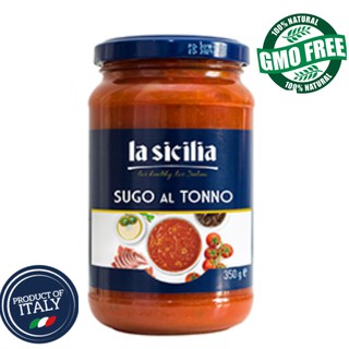 [100% NON-GMO] Sốt Cà Chua và Cá ngừ LASICILIA 350G - Nhập Khẩu Ý - Sốt mì Ý - Không chất bảo quản