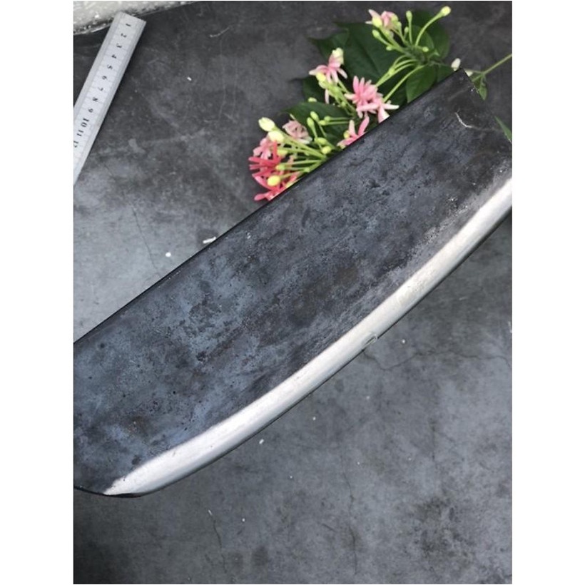 Dao Phúc Sen -  Chặt Xương Cán Sắt Siêu Bền Chất Liệu Nhíp Xe