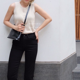 Áo sn dệt kim be - asndkb