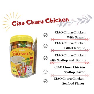 Ciao nhật hộp 50 thanh mix vị cung cấp dinh dưỡng cho mèo