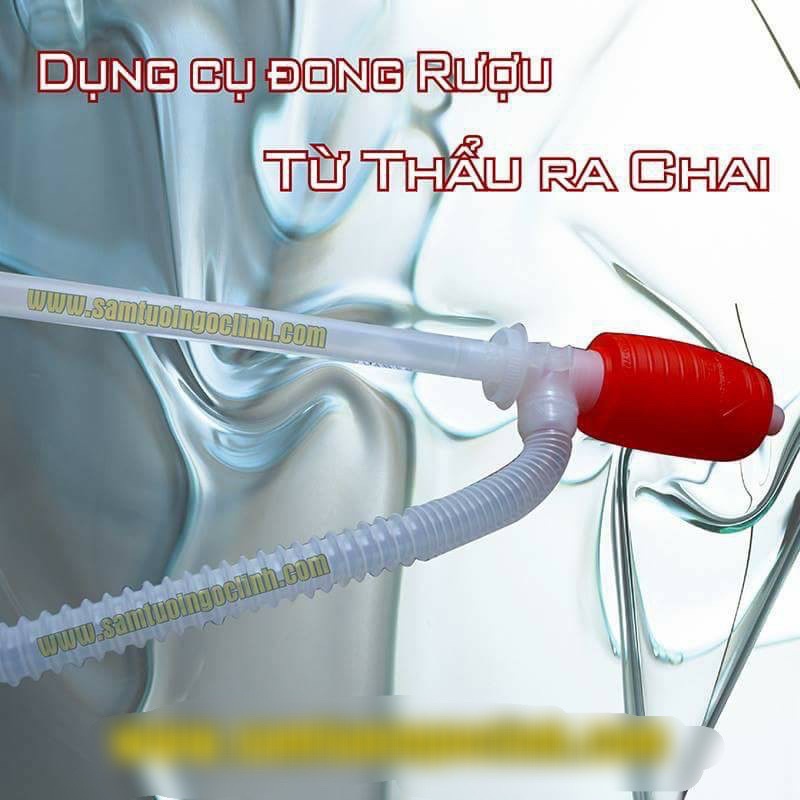 Dụng cu bơm hút chất lỏng, hút rượu, bơm hút xăng...