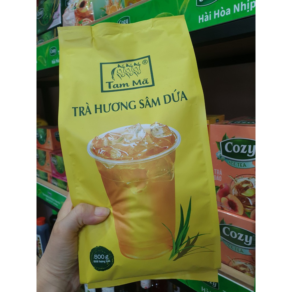 trà sâm dứa Tam mã gói 500g - làm trà chờ cho quán cafe cực ổn | BigBuy360 - bigbuy360.vn