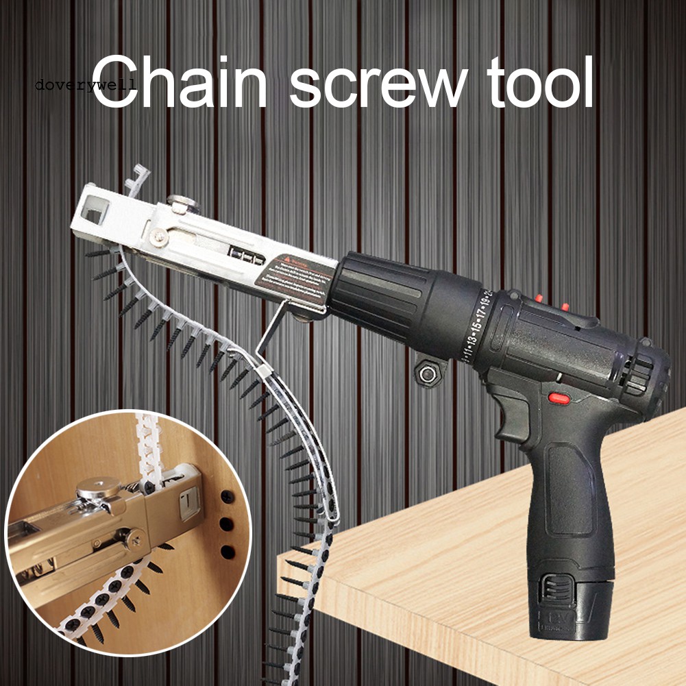 Súng bắn đinh vít cuộn bằng điện tự động chuyên dùng làm gỗ