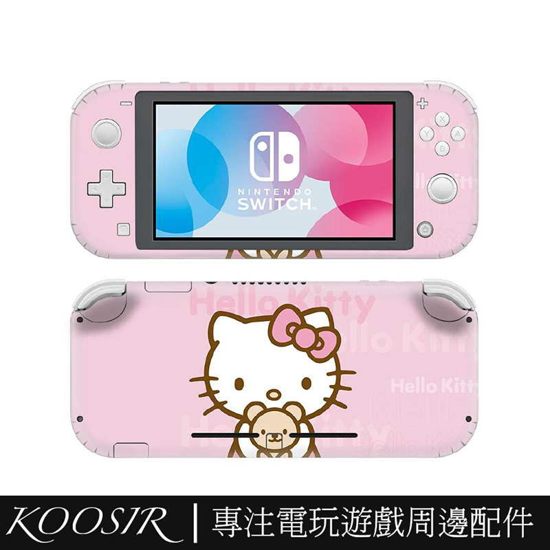 Miếng Dán Hình Hello Kitty Dễ Thương Trang Trí Máy Chơi Game Nintendo Switch Lite