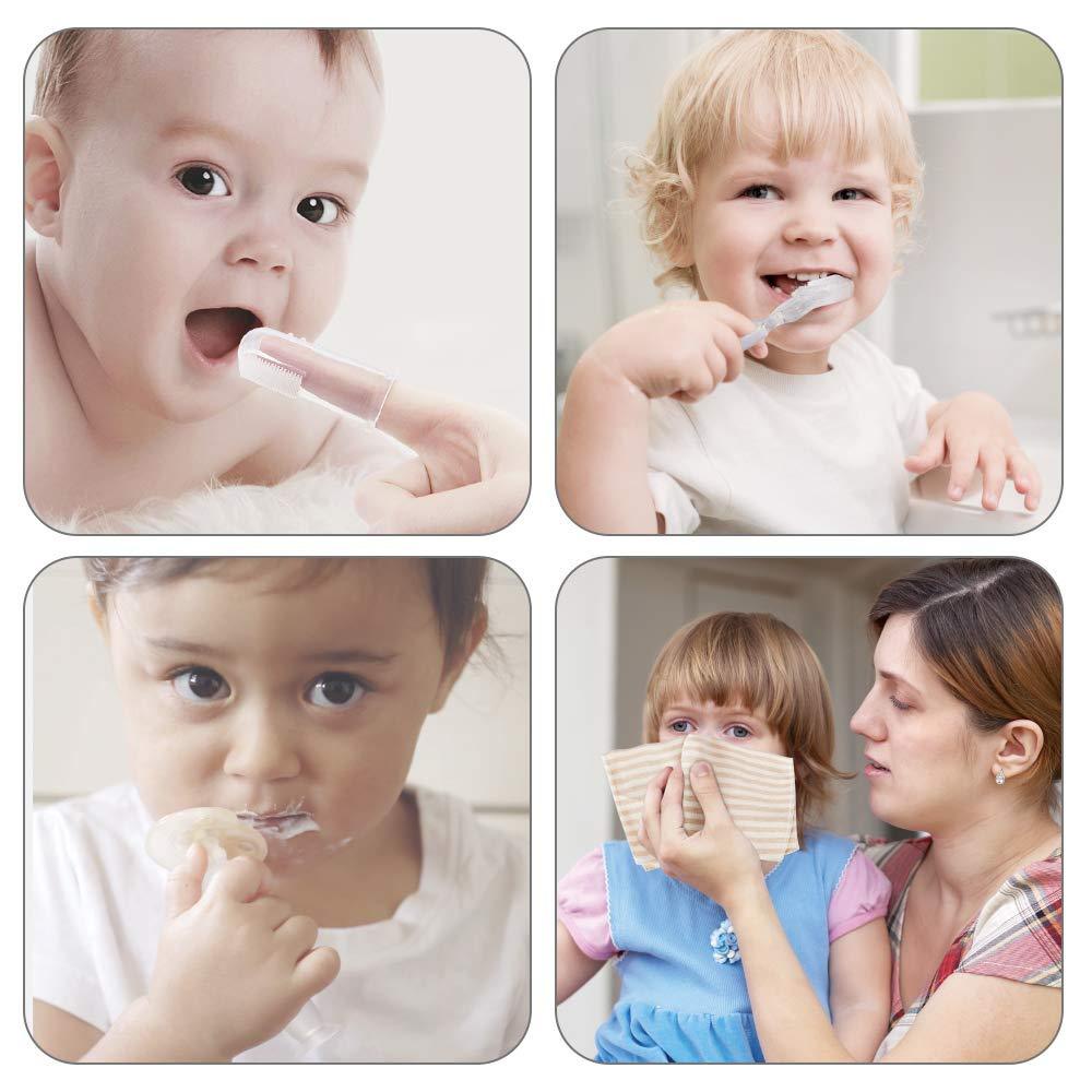Bộ chăm sóc răng miệng silicone HaaKaa | Vệ Sinh Răng Miệng Cho Bé Không Gây Đau Miệng