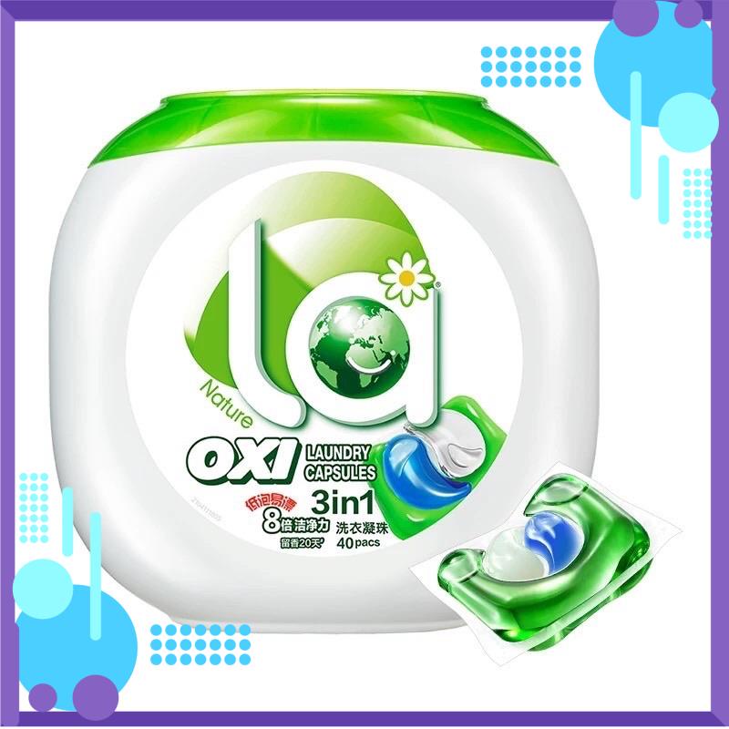 Viên giặt kháng khuẩn LA oxi công nghệ mới