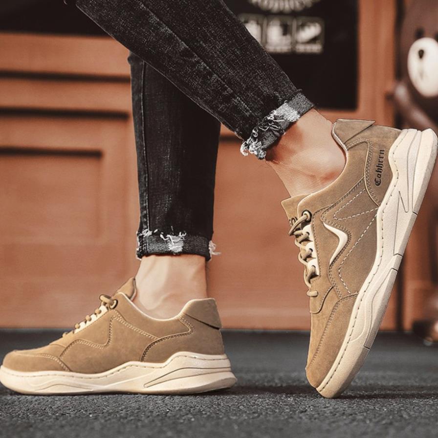 Giày Nam Da Lộn Cao Cấp - PB003 PBStyle -JKB*)