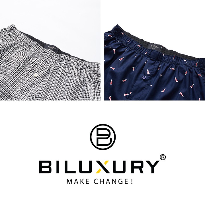 [Mã FAMALLT5 giảm 15% đơn 150K] Biluxury combo quần ngủ nam boxer cotton thoáng mát thun co giãn màu bất kỳ | BigBuy360 - bigbuy360.vn