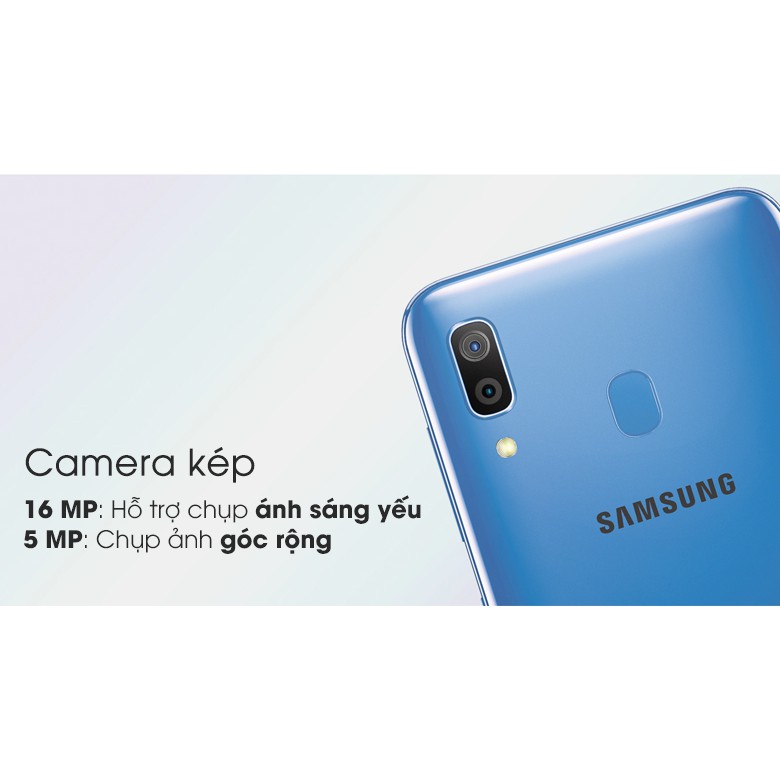 Điện thoại Samsung Galaxy A30 chính hãng (hàng trưng bày) đầy đủ hộp và phụ kiện