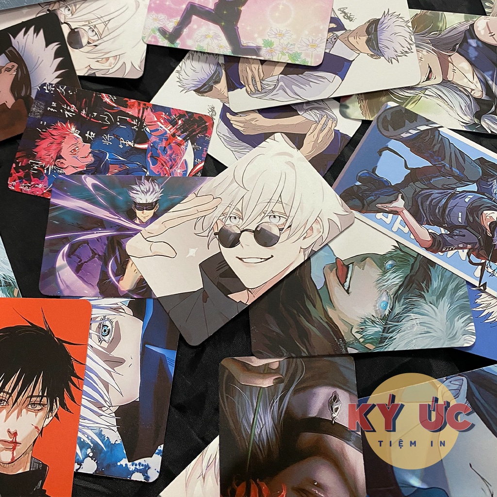 Combo 10 Card bo góc anime Jujutsu Kaisen