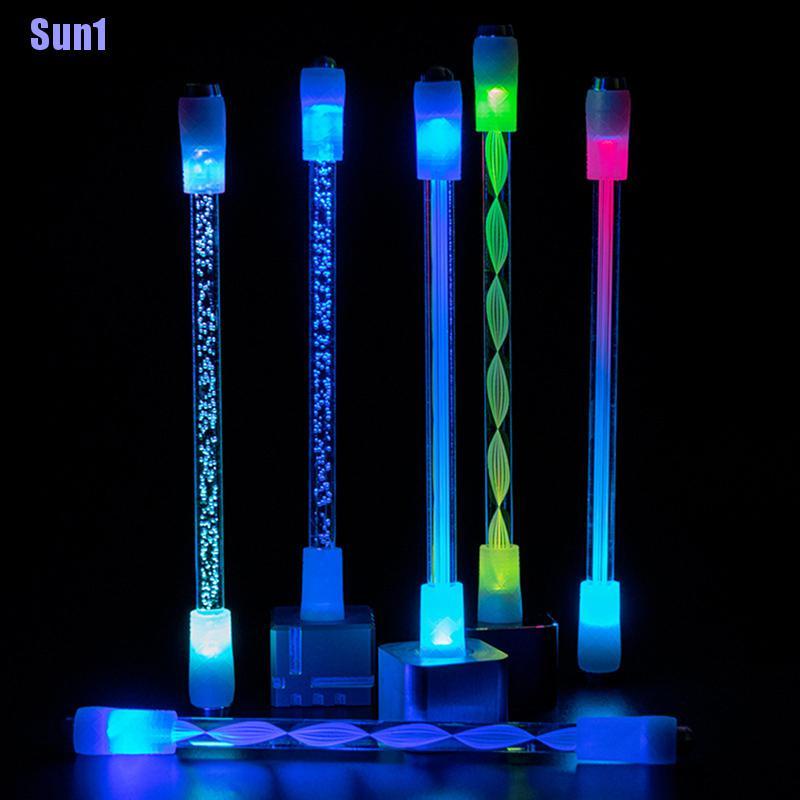 Bút xoay tích hợp đèn led giảm căng thẳng chống trượt sáng tạo