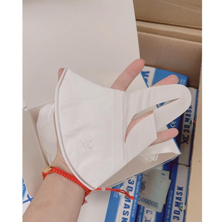 Khẩu trang 3D Mask công nghệ Nhật Bản chống bụi bẩn - Khẩu trang 3D Mask hộp 50 cái | BigBuy360 - bigbuy360.vn