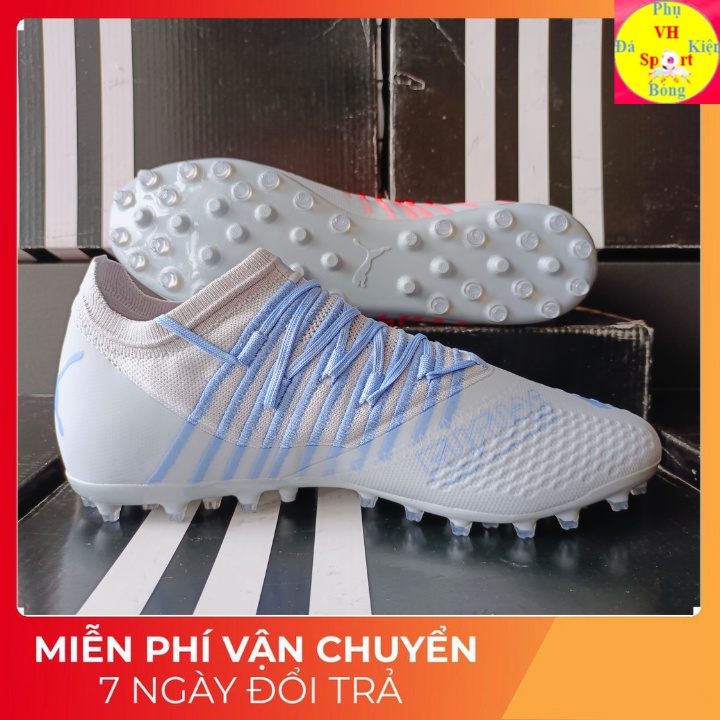 Giày đá bóng sân cỏ tự nhiên Puma Futrue Z1.3 MG Trắng